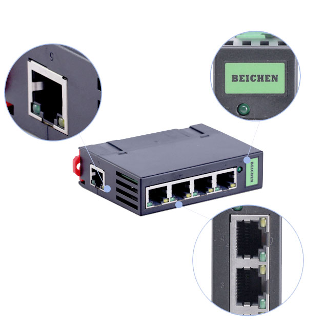 BCNet-SW Industrial 5-Port Ethernet Switch | BEICHEN